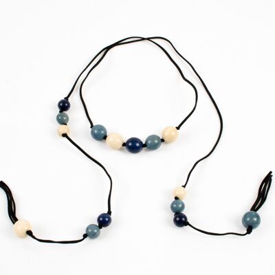 Collier COLOKA trio marin