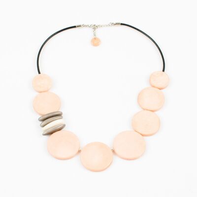 MAITEA velvet trio necklace