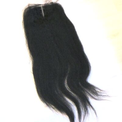 Luxe Kinky Straight Closure - 18"