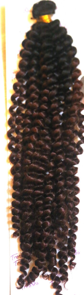 Island Curls - Auburn Brown Ombre (1b/33) 3