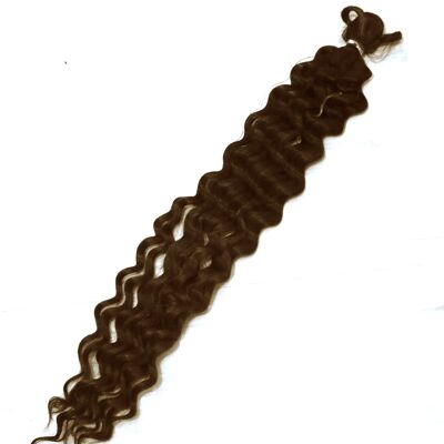 River Curls - Silky (texture originale) - Châtain moyen (4)