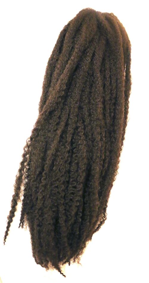 Faux 'Fro - Medium Brown (4)  (only available in USA and Canada)