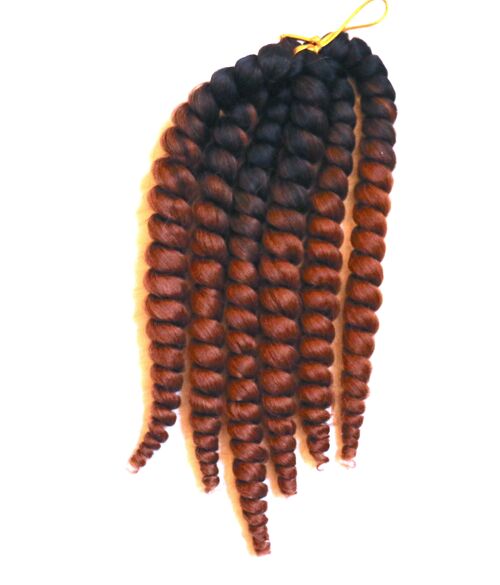 Free-Spirited curls - Light Brown Ombre (1b/30)