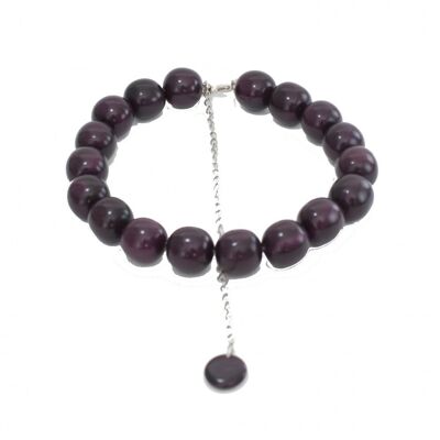 Dark purple LAGOUN necklace
