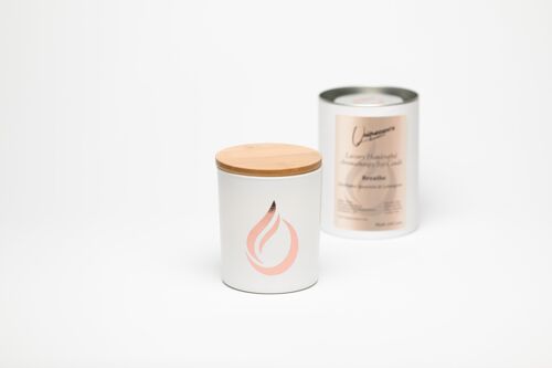 Aromatherapy ‘Joy’ Soy Candle White