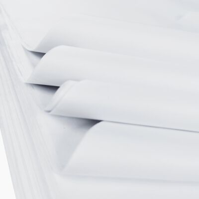 Weißes Standard-Seidenpapier 25 Blatt