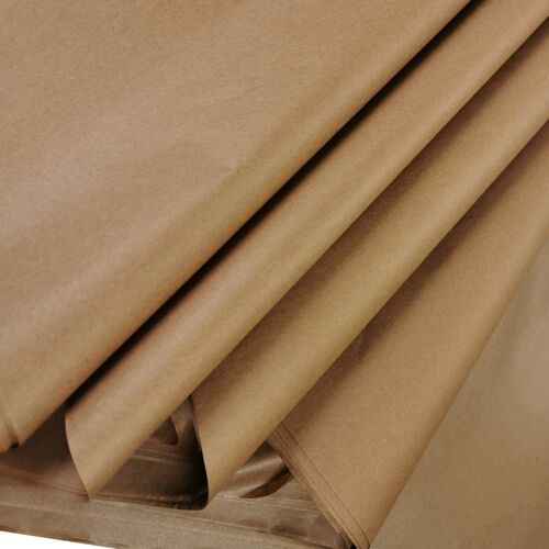Tissue Paper 50cm x 75cm 17gsm Chocolate Brown 25  Sheets