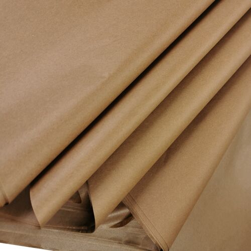 Buy wholesale Tissue Paper 50cm x 75cm 17gsm Chocolate Brown 25 Sheets