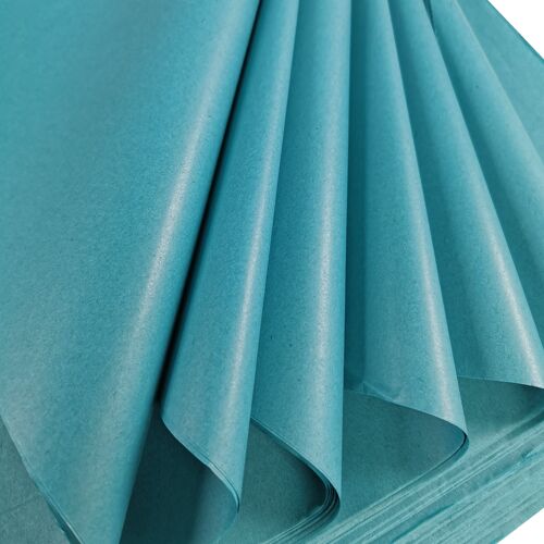 Tissue Paper 50cm x 75cm 17gsm Turquoise 25  Sheets