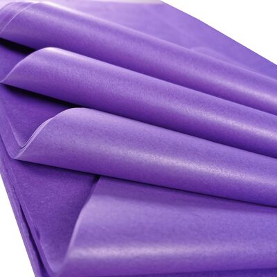 Seidenpapier 50 cm x 75 cm 17 g/m² Violett 25 Blatt