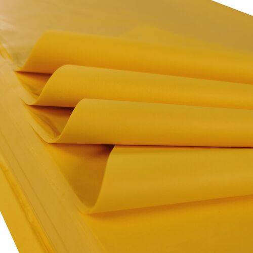 Tissue Paper 50cm x 75cm 17gsm Lemon Yellow 25  Sheets
