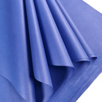 Papel de seda azul marino - 10
