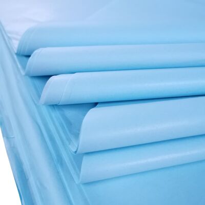 Papel de seda azul cielo - 50