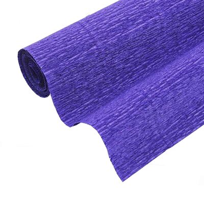 Carta crespa 3m 65% viola elasticizzato