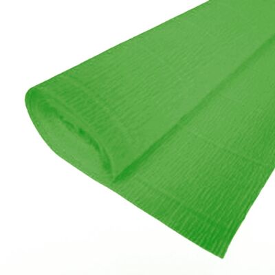 Crepe Paper 3m 65% Stretch Light Green