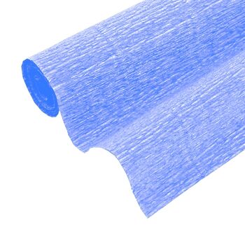 Papier Crêpe 3m 65% Stretch Bleu Clair