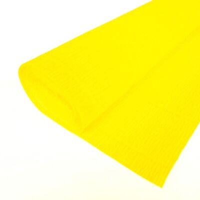Carta crespa 3m 65% giallo elasticizzato
