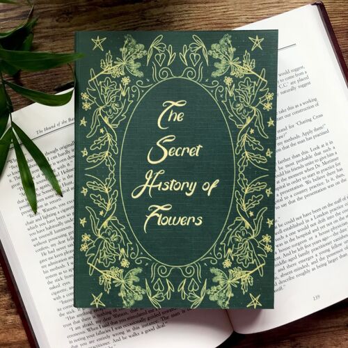 A Secret History of Flowers Slim Notebook