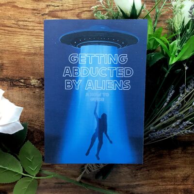 Alien Abduction, How to Guide, Slim Notebook