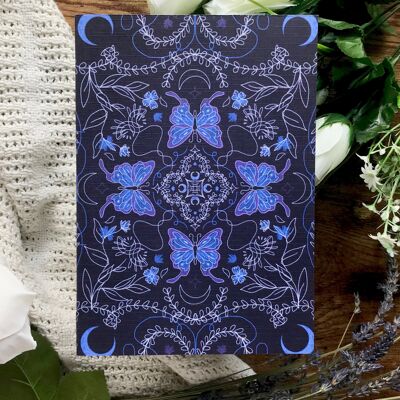 Witches Butterfly Slim Notebook