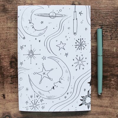 Celestial, Thick Notebook