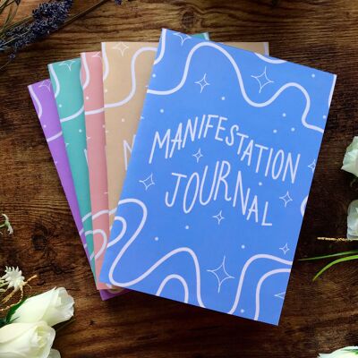 Manifestation Journal, schmales Notizbuch