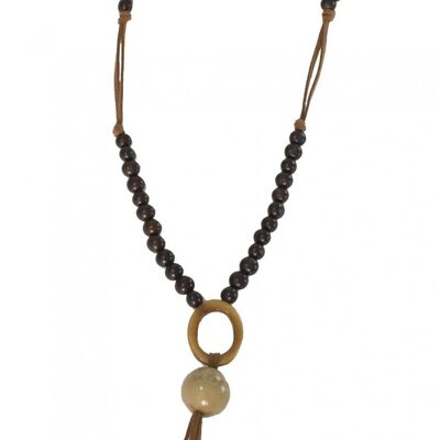 Collier WANETA trio sauvage