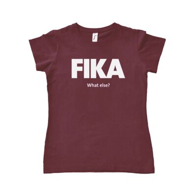 Camiseta Bordeaux Femme - Motivo Café