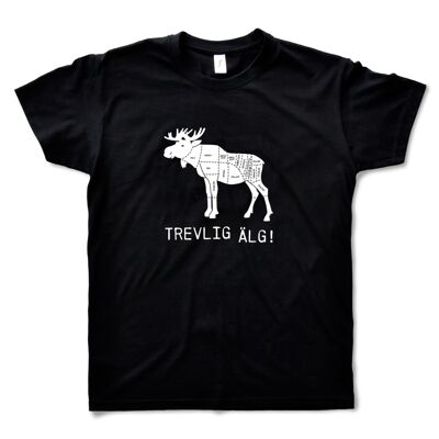 Camiseta negra Hombre - Motivo original