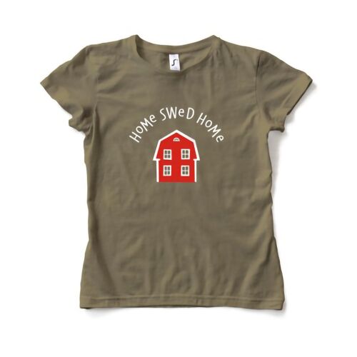 Kakhi T-shirt Woman - Typical Swedish home swed home design