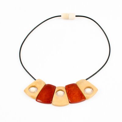 Collier IZMA trio cappuccino