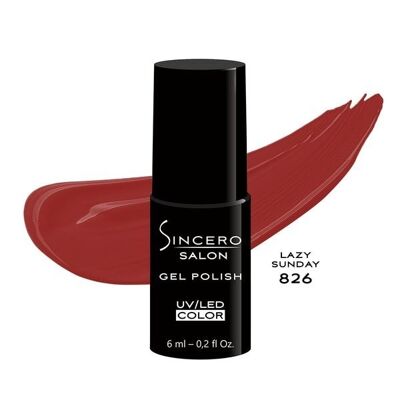 Gel polish SINCERO SALON, 6ml, Lazy sunday, 826