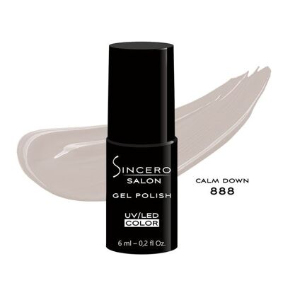 Gel polish SINCERO SALON, 6ml, Calm down, 888