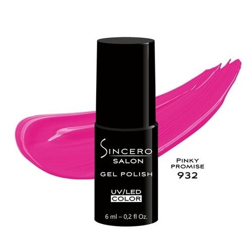 Gel polish SINCERO SALON, 6ml, Pinky promise, 932