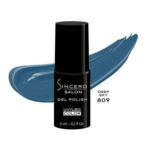 Gel polish SINCERO SALON, 6ml, Deep sky, 809