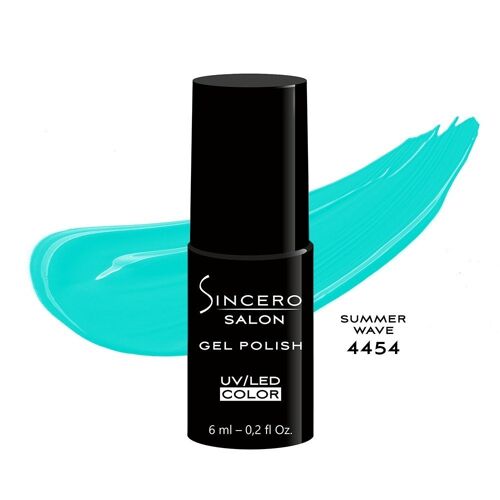 Gel polish SINCERO SALON, 6ml, Summer wave, 4454