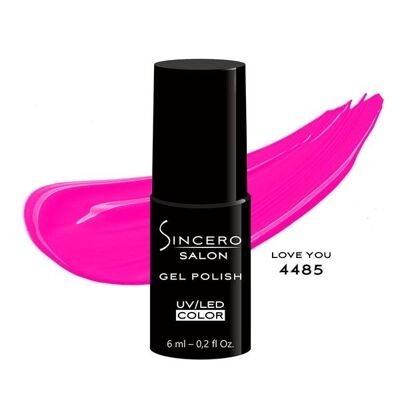 Gel polish SINCERO SALON, 6ml, Love You, 4485