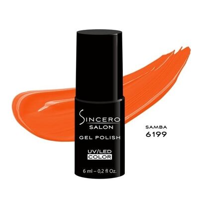 Gel polish SINCERO SALON, 6ml, Samba, 6199