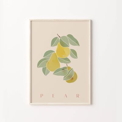 Pear Art Print , SKU179
