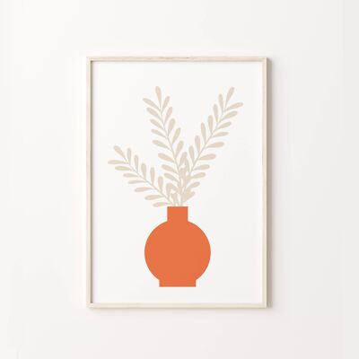 Botanical Vase Print , SKU194