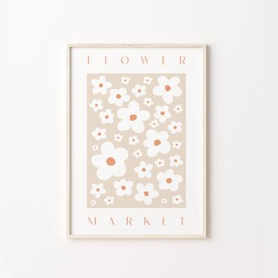 Nude Flower Market Print , SKU223