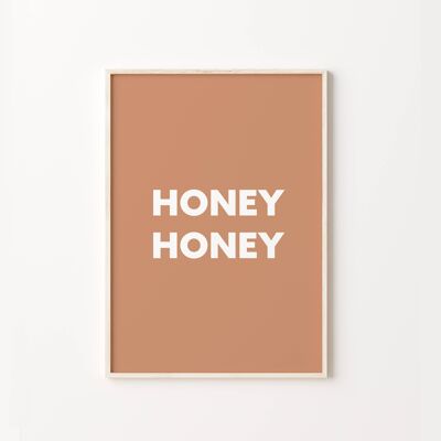 Honey Honey Art Print , SKU235