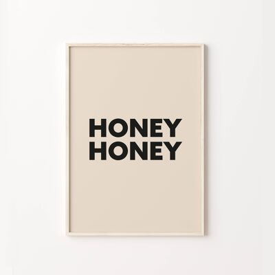 Honey Honey Nude Art Print , SKU253