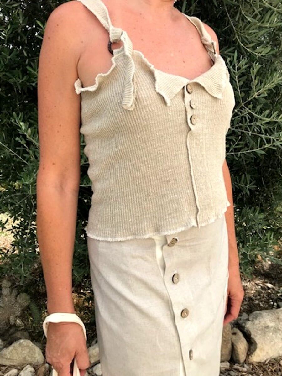 Maglia estiva in canapa