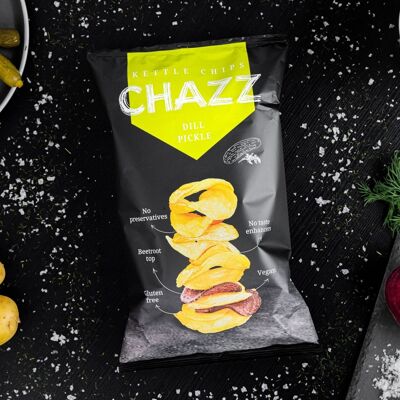 Chips with beetroot dill pickle flavour 90g