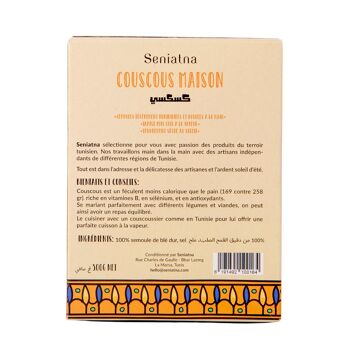 Couscous Maison - Roulé Main et Séché au Soleil 2