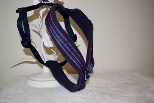 RD Petz Fleece Harness Gypsy Blue - L