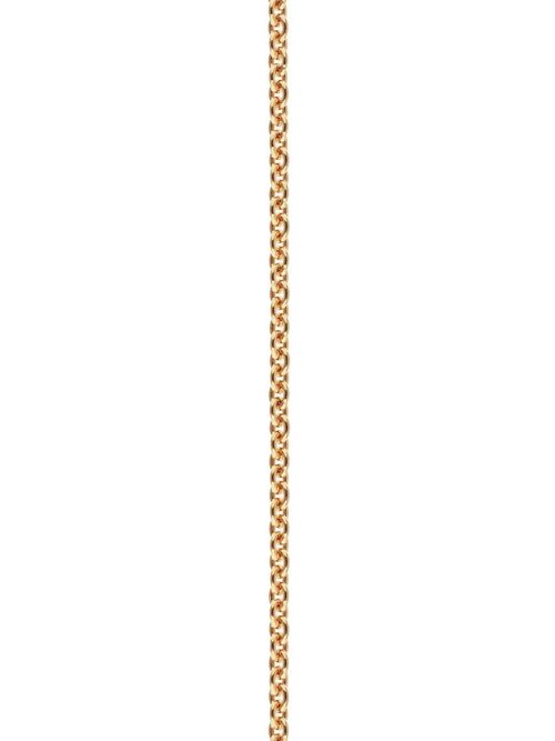 Trace Chain Rose Gold plate sterling Silver Chain - 18 inches/45 cm