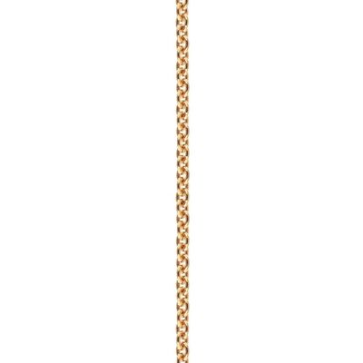 Chaine Trace Chaine en Argent 925/1000 plaqué Or Rose - 65cm