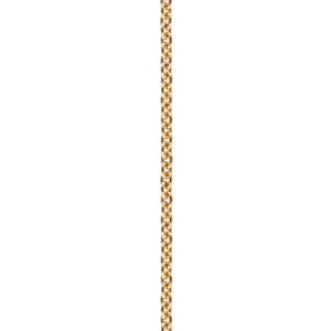 Chaine Trace Chaine en Argent 925/1000 plaqué Or Rose - 80cm